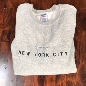 new york city crewneck sweatshirt